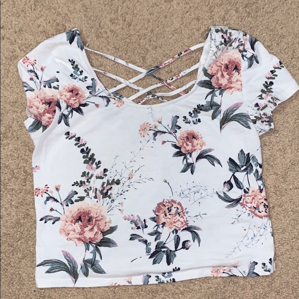 Floral Crop top